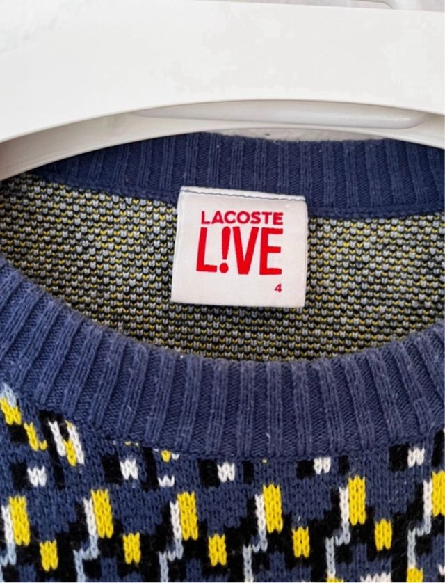 Jersey Lacoste Live talla 4(M)