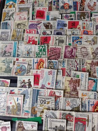 LOTE 80 SELLOS CHECOSLOVAQUIA