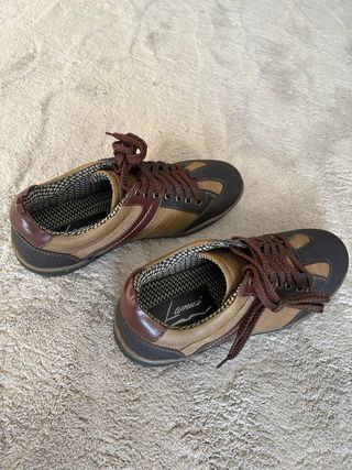 Zapatillas hombre de piel T/41  Estrenar Corte Ing