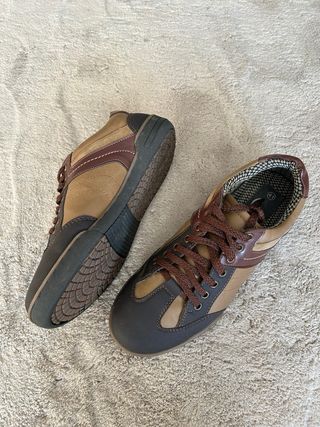 Zapatillas hombre de piel T/41  Estrenar Corte Ing