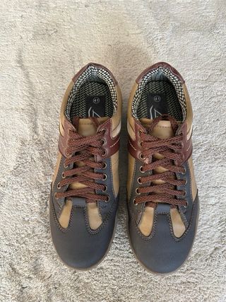 Zapatillas hombre de piel T/41  Estrenar Corte Ing