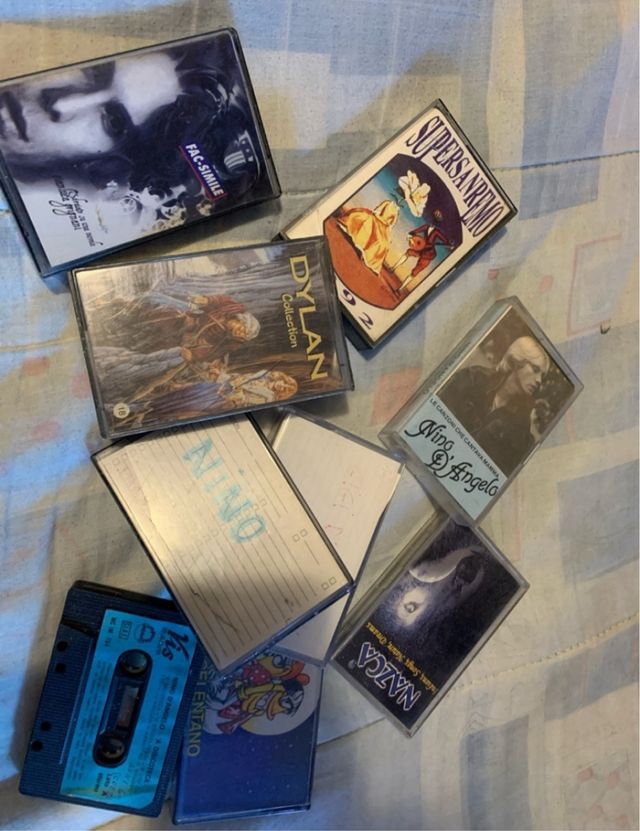 Cassette musicassette in lotto o separate 