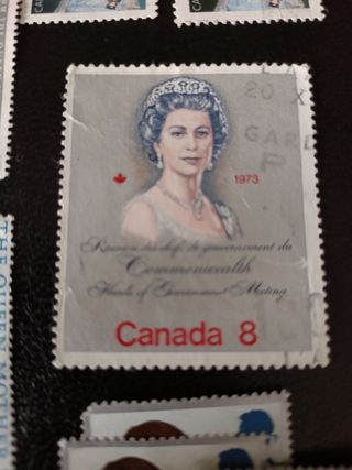 LOTE SELLOS QUEEN ELIZABETH