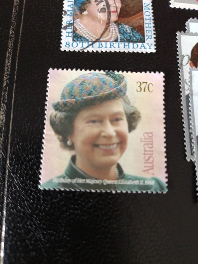 LOTE SELLOS QUEEN ELIZABETH