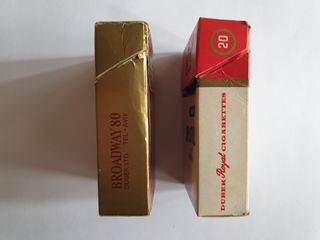 LOTTO 2 RARI PACCHETTI SIGARETTE ISRAELE VINTAGE