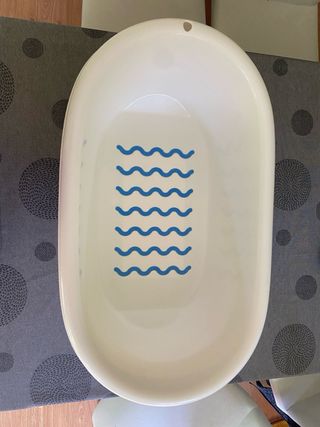 Bañera bebé con hamaca de baño