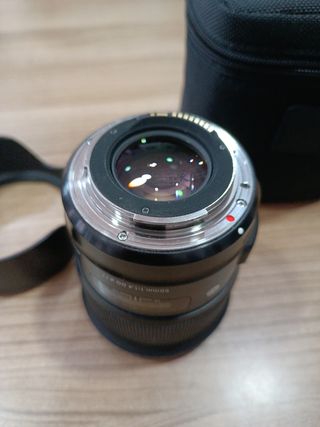 Sigma 50 1,4 para Canon