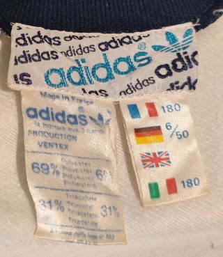 Chaqueta punto Adidas vintage.