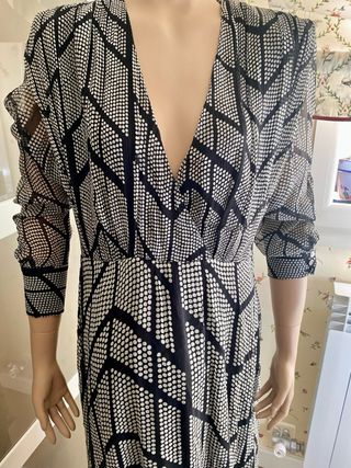 Vestido vaporoso midi