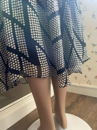 Vestido vaporoso midi