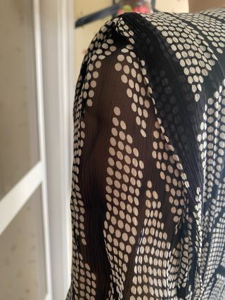 Vestido vaporoso midi