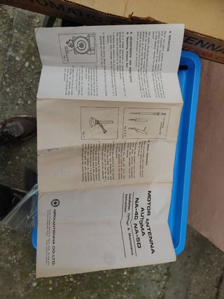 Antenna elettrica auto epoca