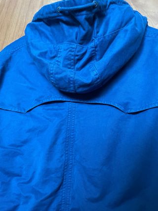 chaqueta larga hombre tipo vaquera