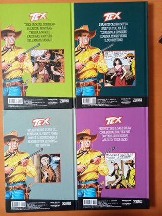 7 TEX Fumetti vintage cartonato