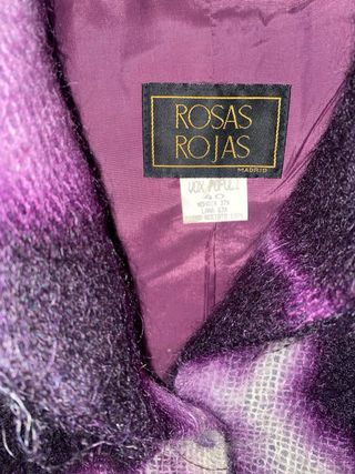 Chaqueta  corta de  mohair talla 40