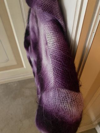 Chaqueta  corta de  mohair talla 40