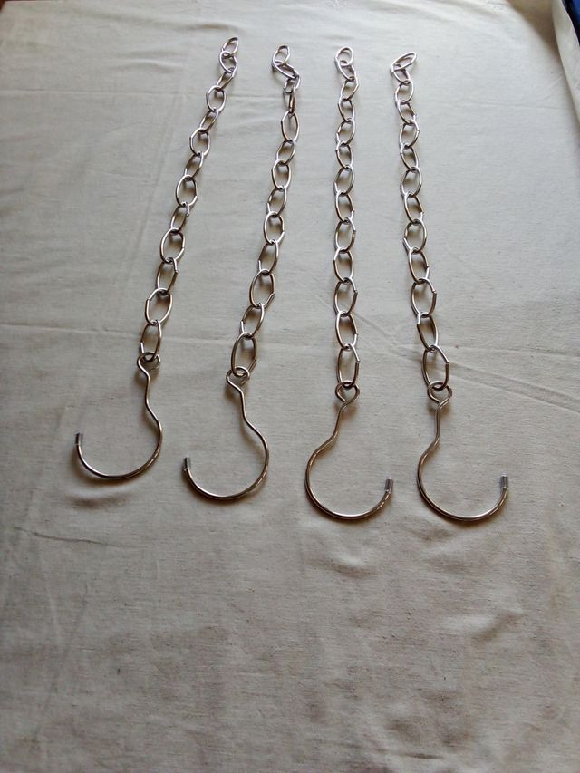 4 pezzi x guardaroba on metallo ganci