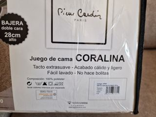 Juego de cama Coralina Pierre Cardin