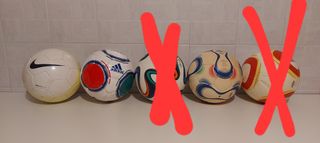 Palloni da Calcio (Jabulani, Glider, Mer
