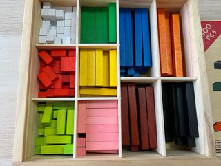 Regletas cuisenaire 