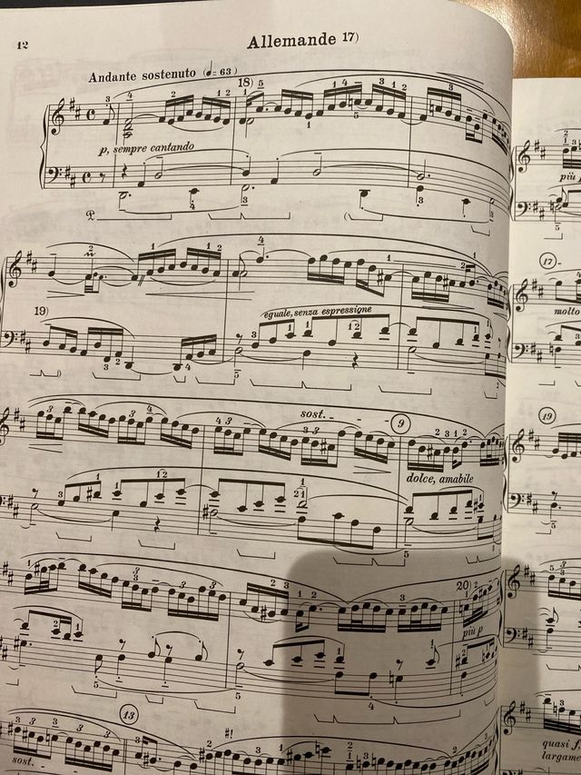 Partitas 4-6 partituras + doble CD