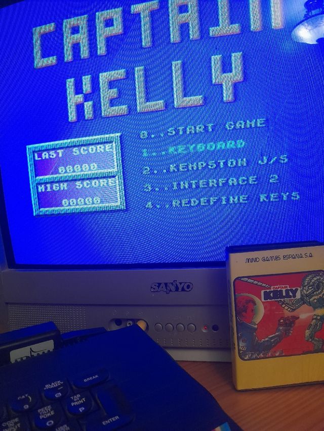 CAPTAIN KELLY ZX SPECTRUM ( FUNCIONA )