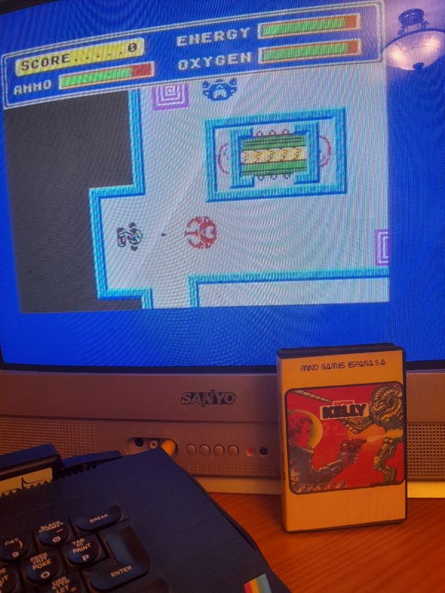 CAPTAIN KELLY ZX SPECTRUM ( FUNCIONA )
