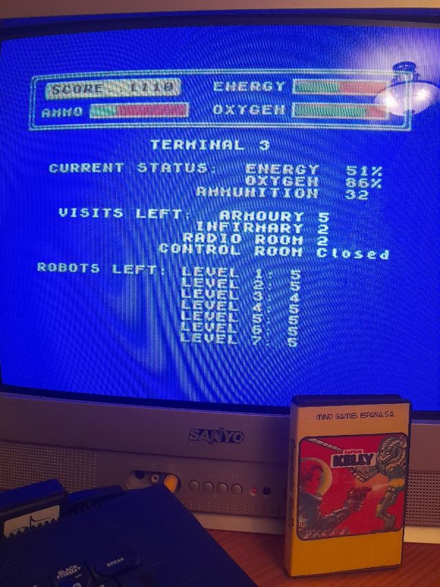 CAPTAIN KELLY ZX SPECTRUM ( FUNCIONA )