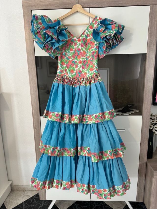 Traje de flamenca niña 
