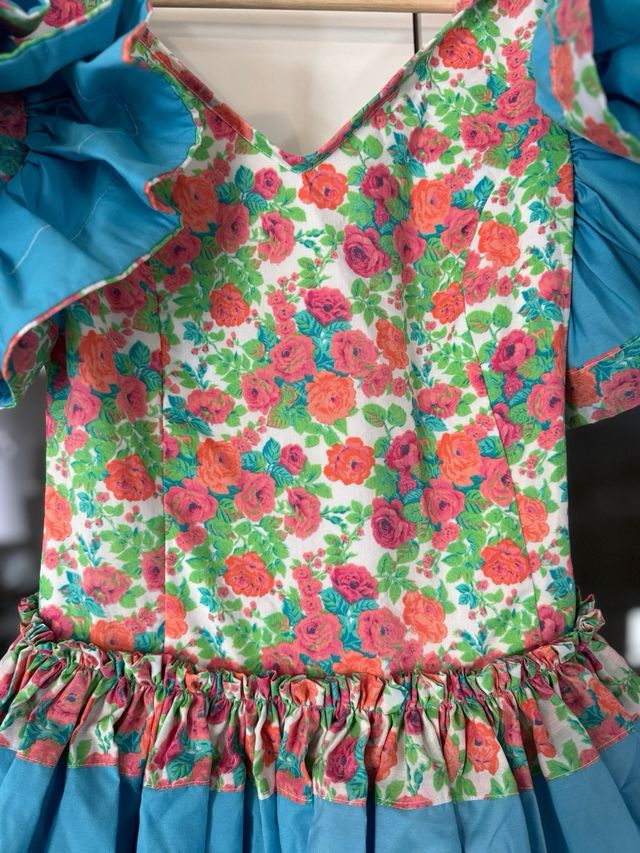 Traje de flamenca niña 