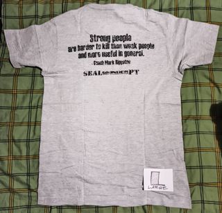 T shirt maglietta SEAL GRINDER PT tg. L crossfit