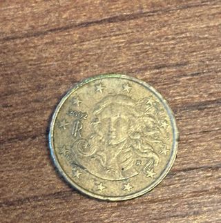 Moneda 10 céntimos venus 2002