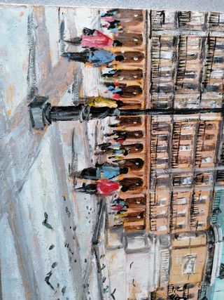 Quadro Plaza Mayor di Madrid