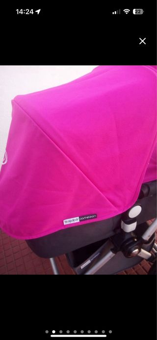 Carro silla capazo bugaboo camaleon