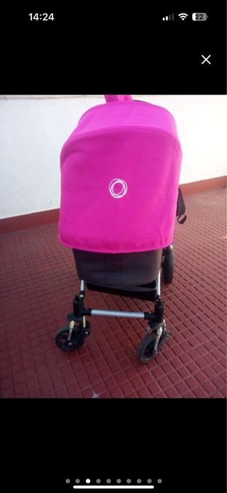 Carro silla capazo bugaboo camaleon