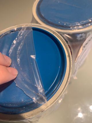 Esmalte sintético brillante azul luminoso