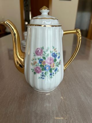Juego de café de porcelana