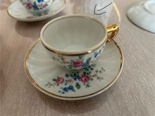 Juego de café de porcelana
