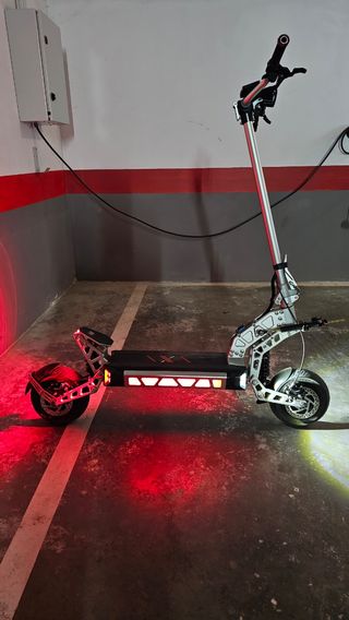 Patinete eléctrico 4000w, 75/80km/h o cambio 