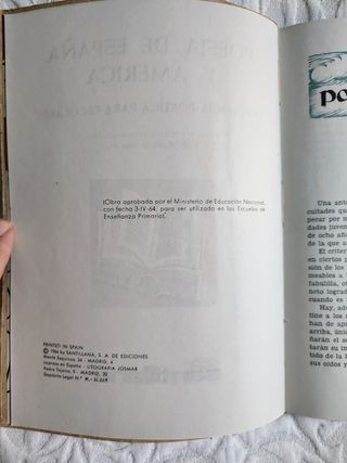 Poesía de España y América, 1964