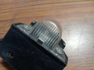 Luz matrícula homologada