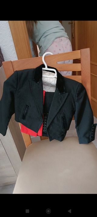 Traje flamenco niño