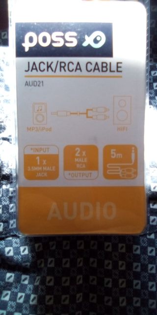 CABLE CONECTOR AUDIO. Nuevo