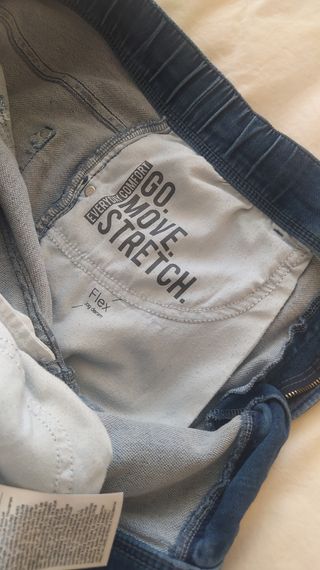 Bermuda vaquera hombre