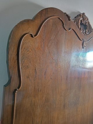 Cabecero Cama Matrimonio Madera Antiguo