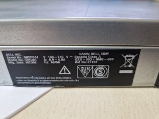 Servidor Rack Dell varias unidades de configurac