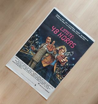 Cartel de cine original Límite: 48 horas (1982)