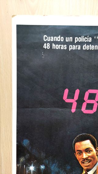Cartel de cine original Límite: 48 horas (1982)