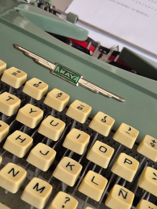 Máquina de escribir portátil Amaya