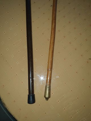 Bastone antico. La sinistra